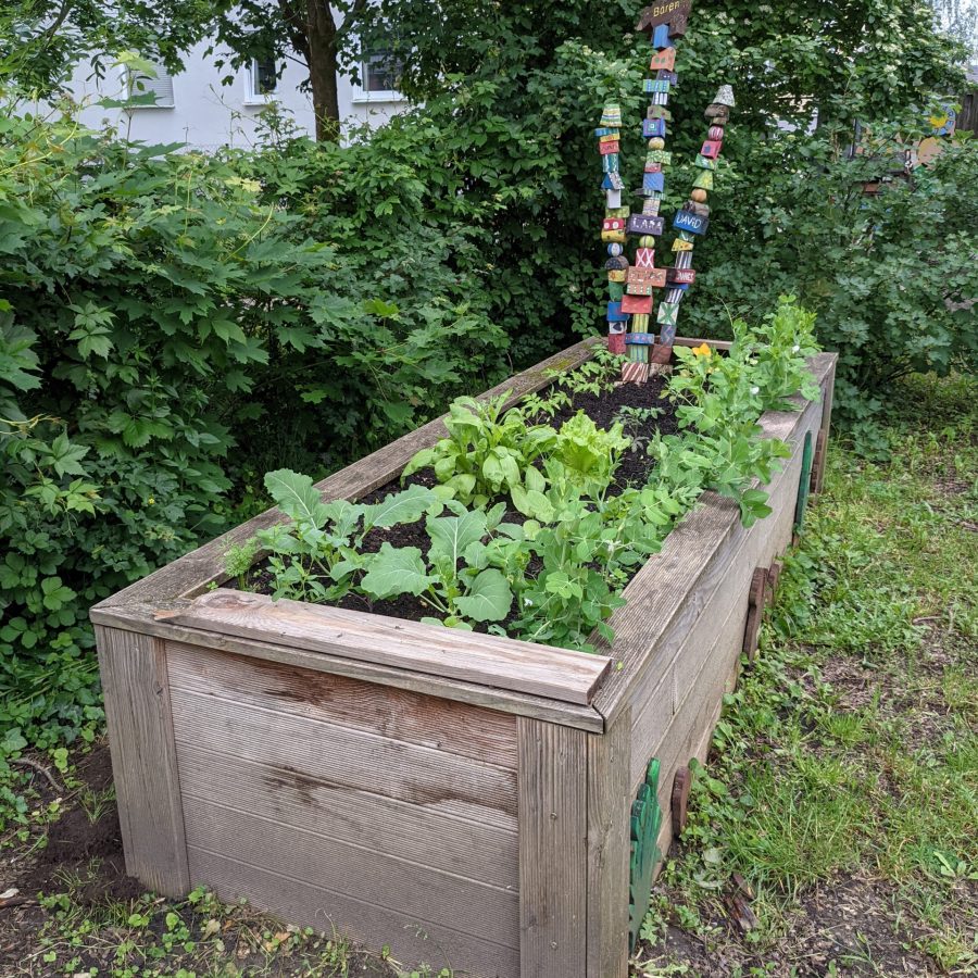 unser Hochbeet